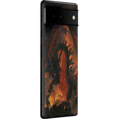 Vincent Hie Fireball Dragon Google Pixel 6 Skin